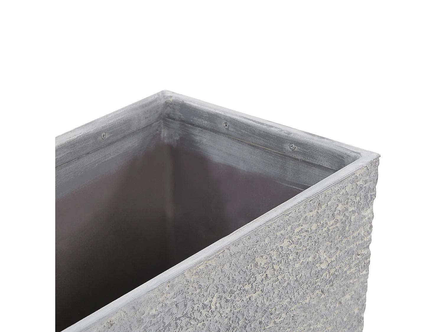 Cache-pot EDESSA Pierre 60 cm Gris