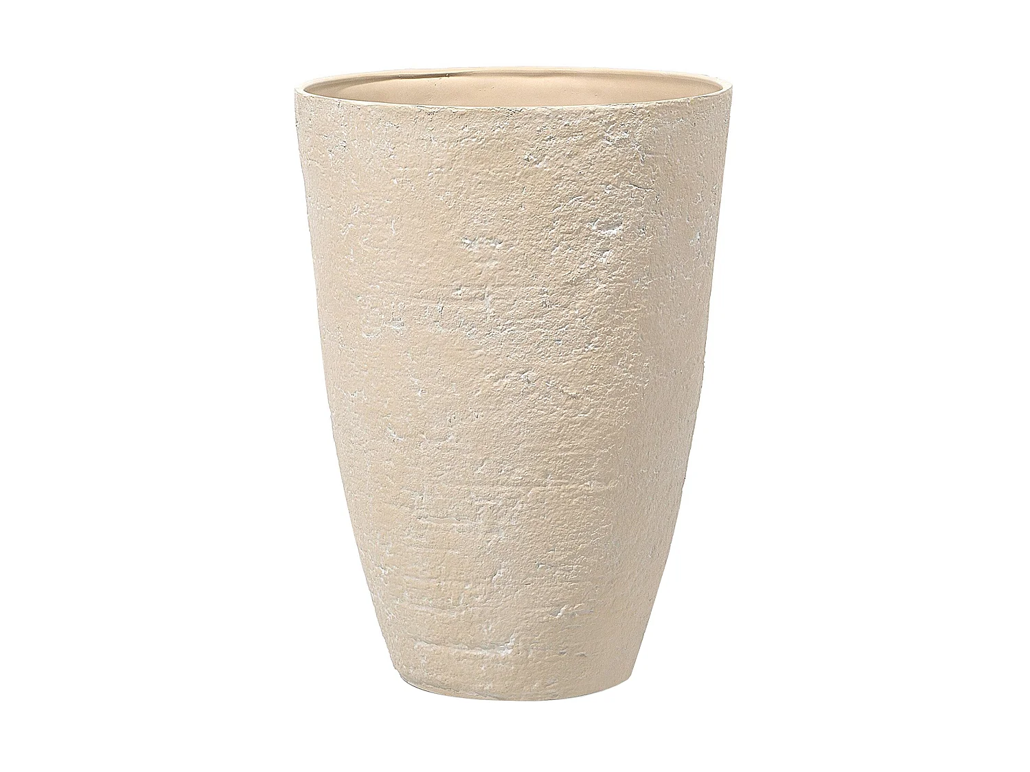 Cache-pot CAMIA Pierre 51 cm Beige