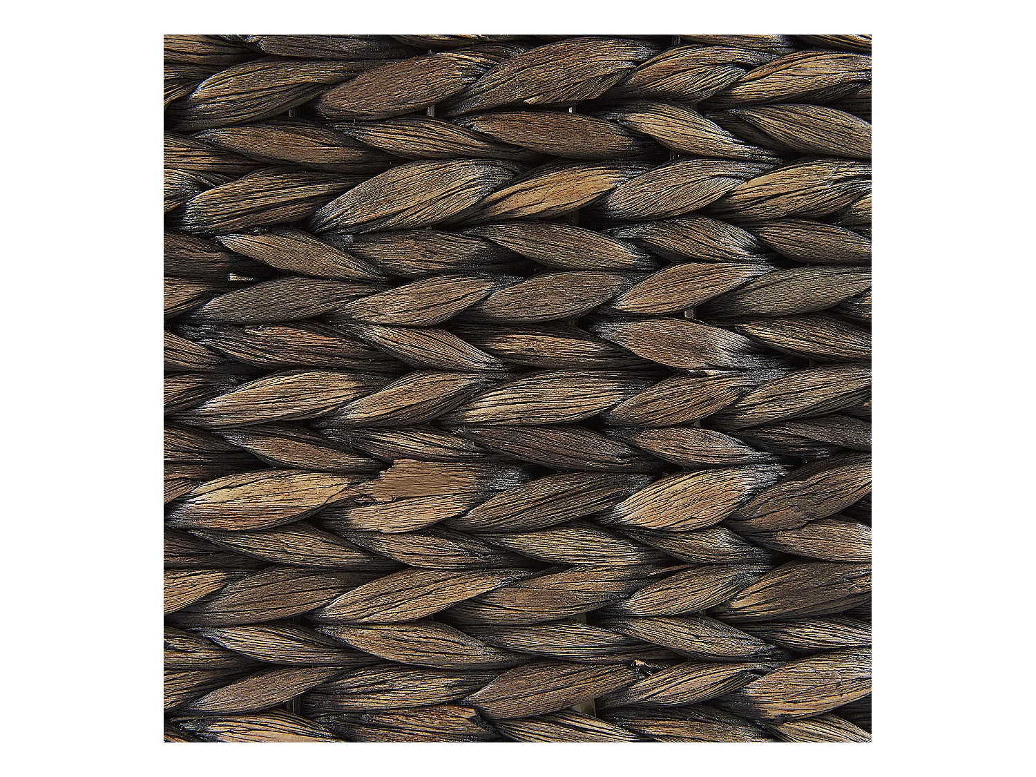 Rechteckiger Balkonkasten Braun 80x20x18 cm Landhausstil Kawala