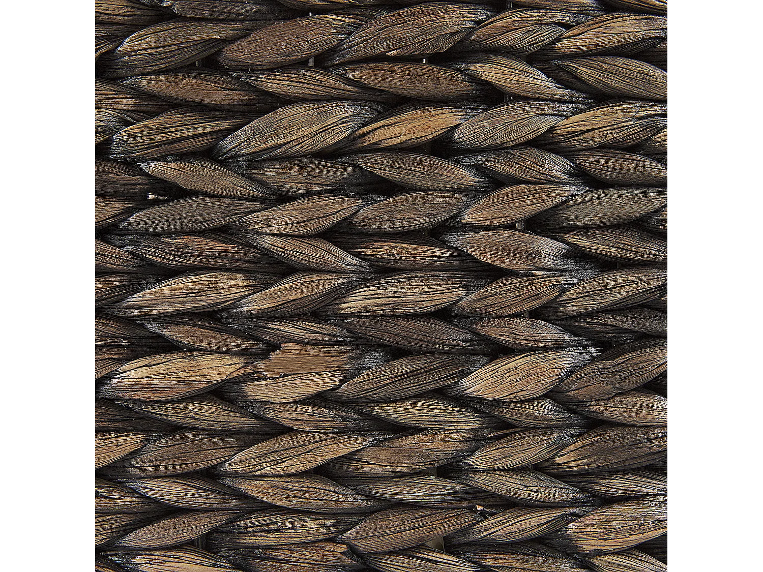 Vaso per piante KAWALA Rattan sintetico 80 cm Marrone