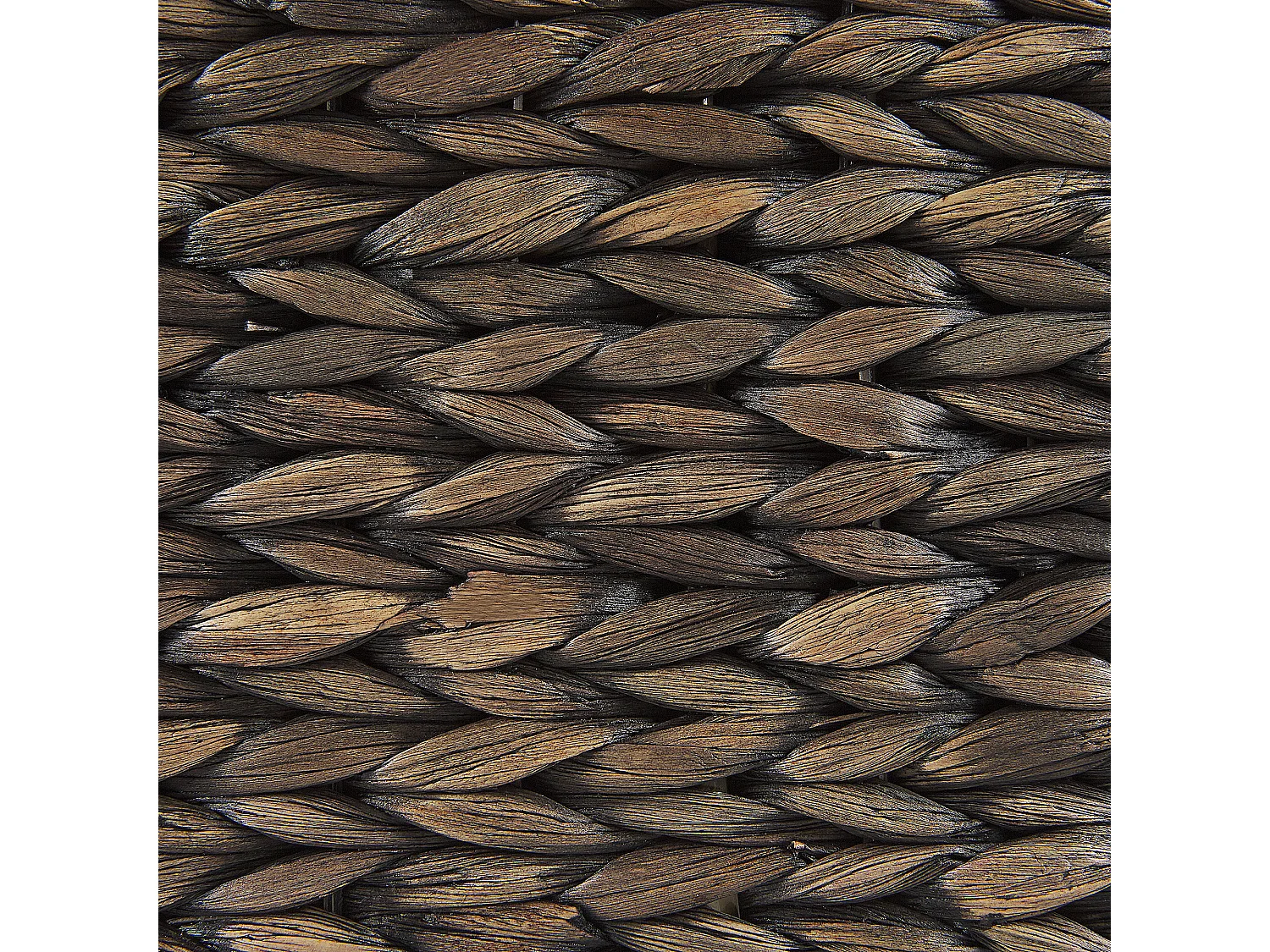 Blumenkübel KAWALA Rattan 80 cm Braun