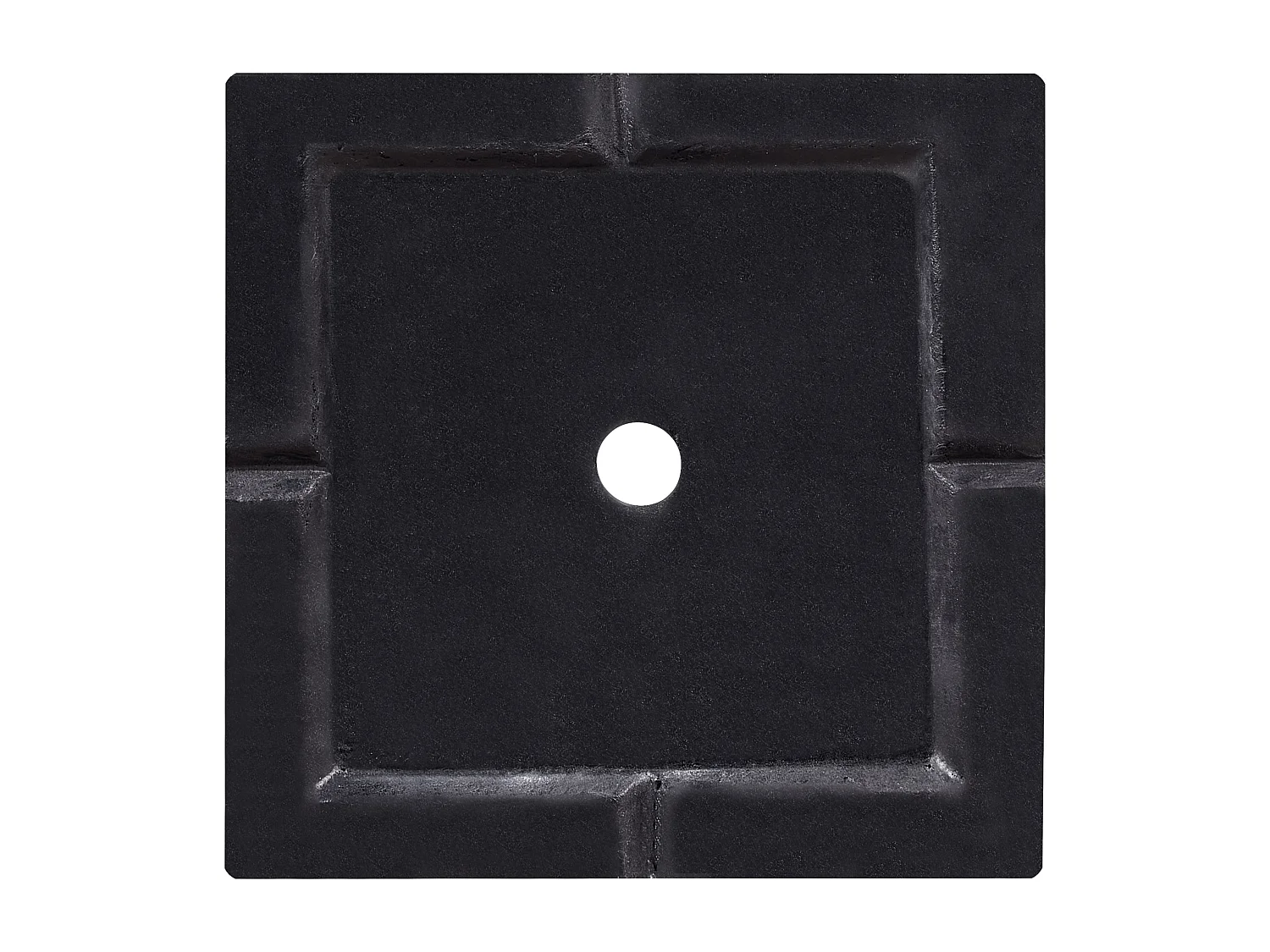 Cache-pot DION 40 cm Noir