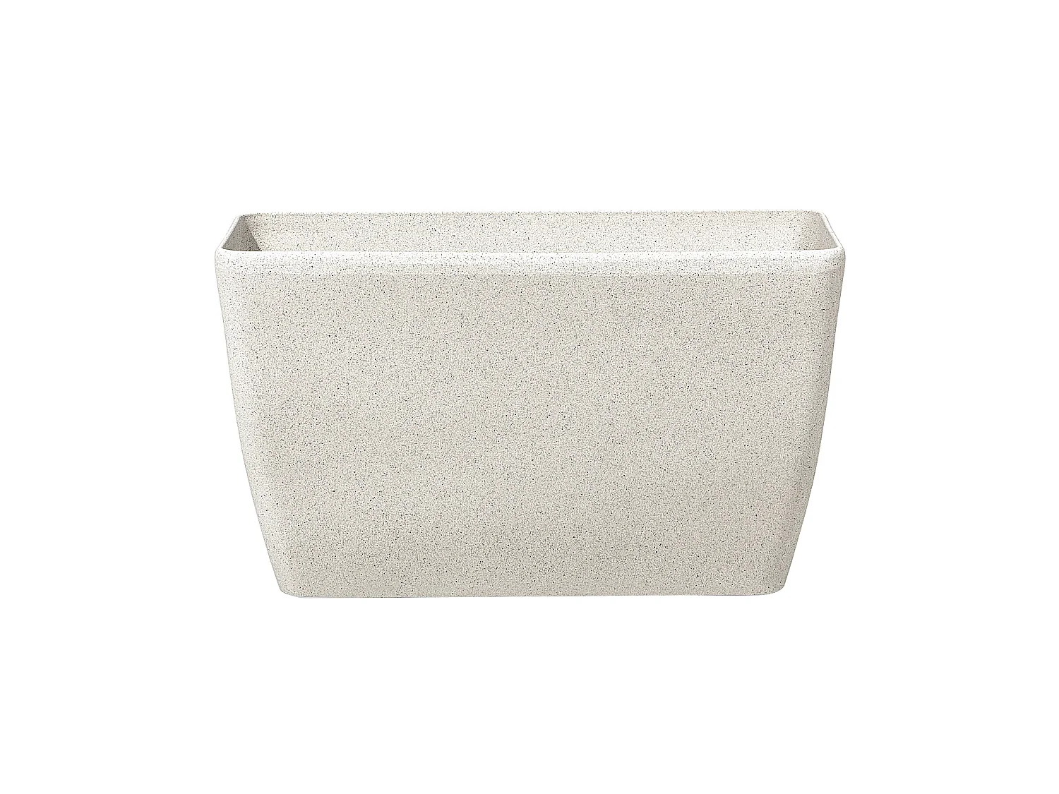 Cache-pot BARIS Pierre 74 cm Beige clair