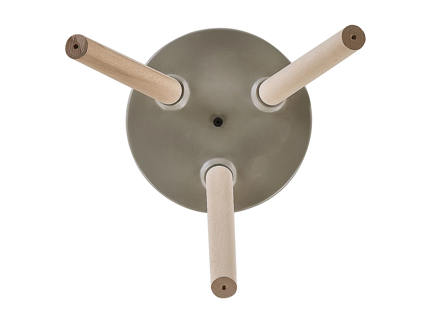 Verhoogde bloempot ARTA Keramiek 41 cm Taupe