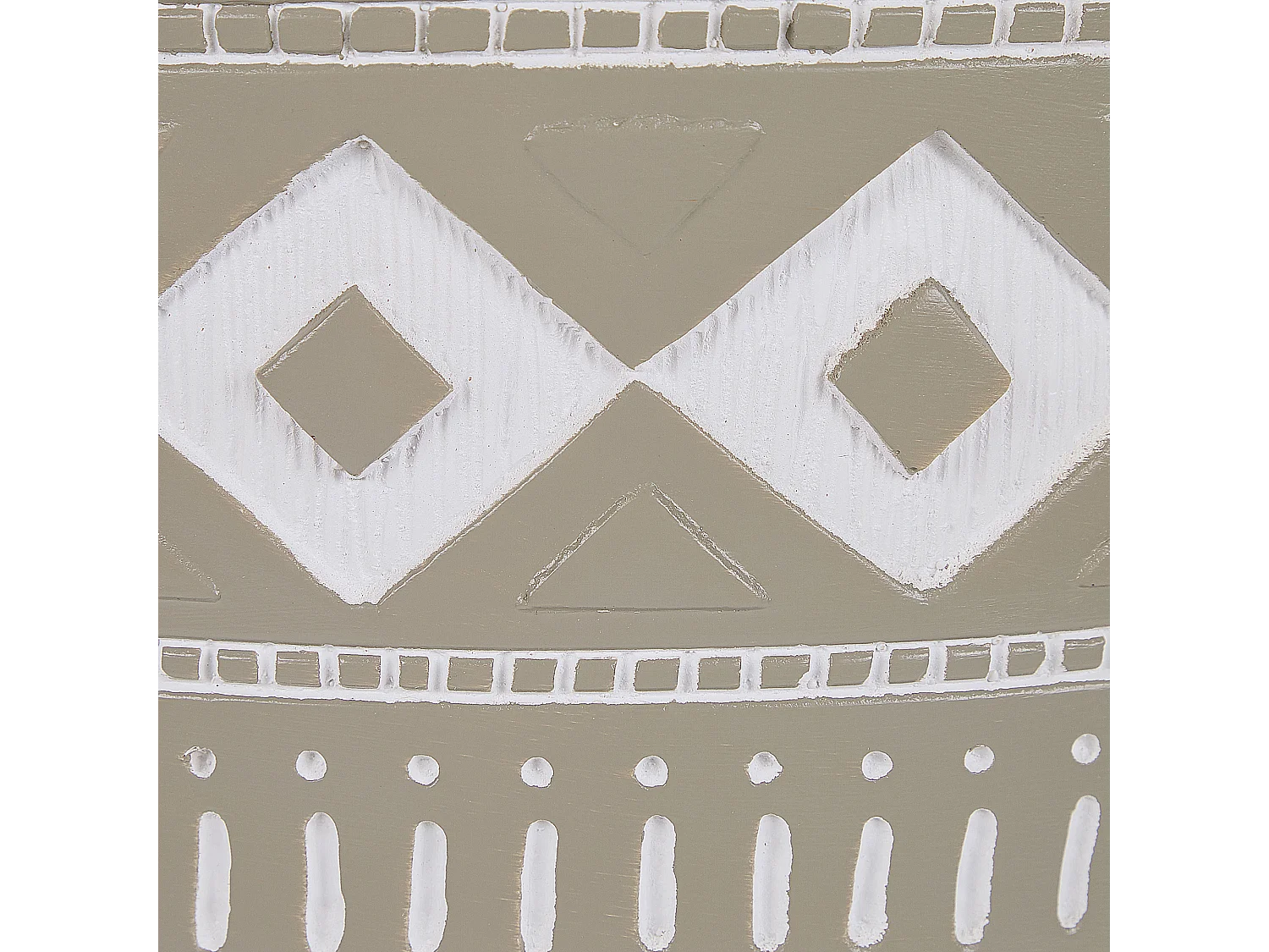 Cache-pot sur pied ARTA 41 cm Taupe