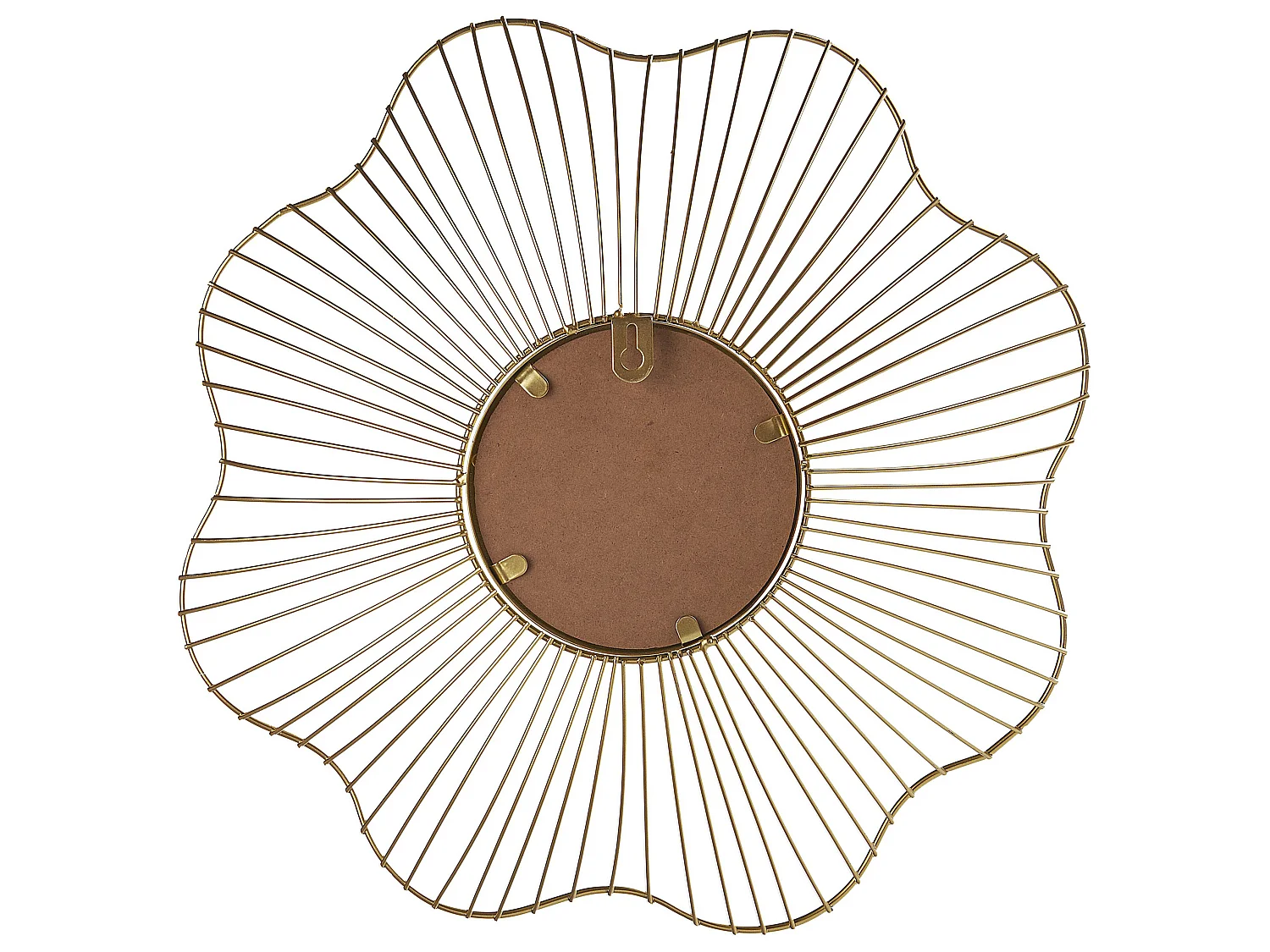 Wandspiegel SENS 40 cm 40 cm Metall Gold