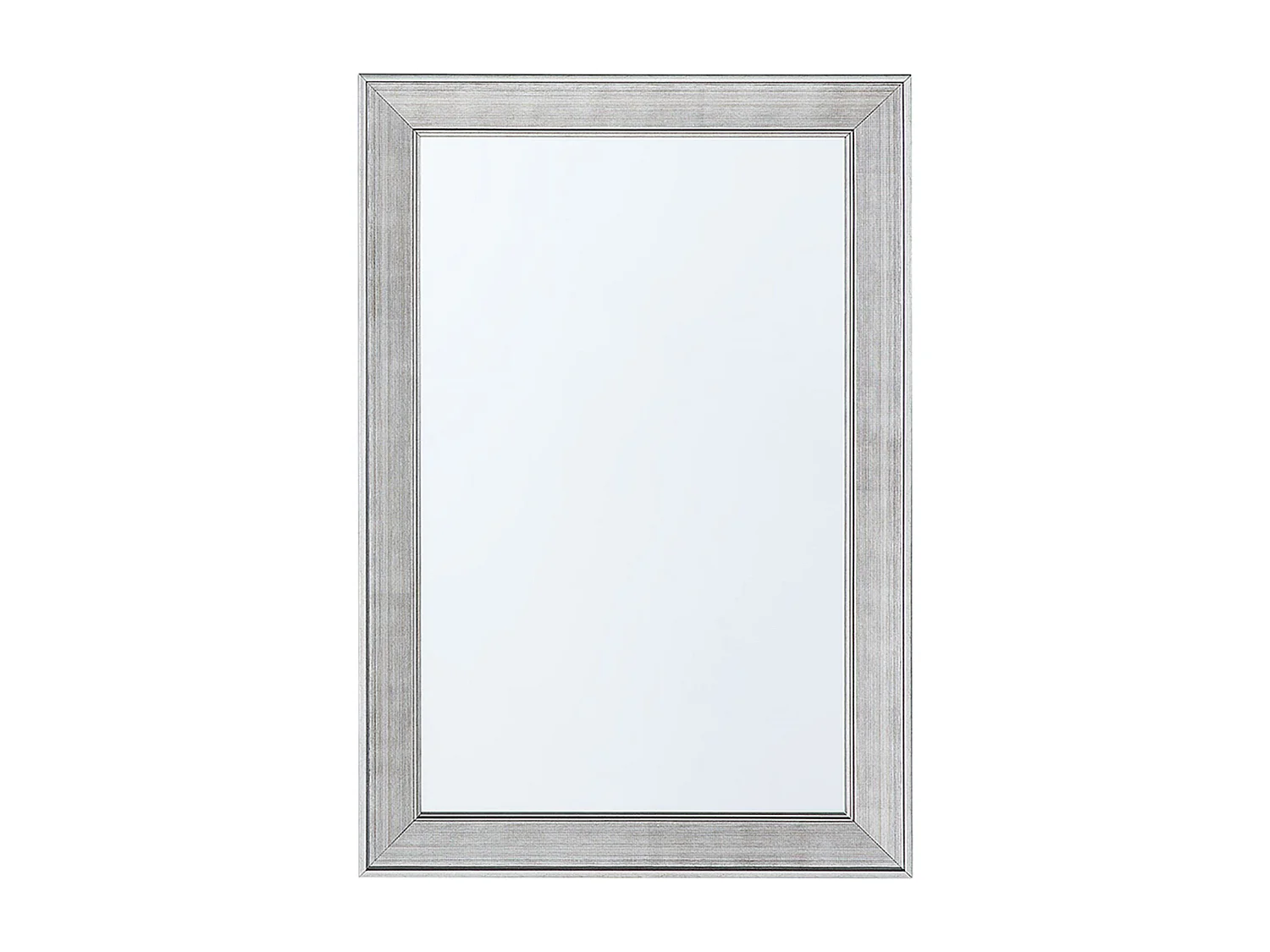 Wandspiegel BUBRY 61 cm 91 cm Zilver