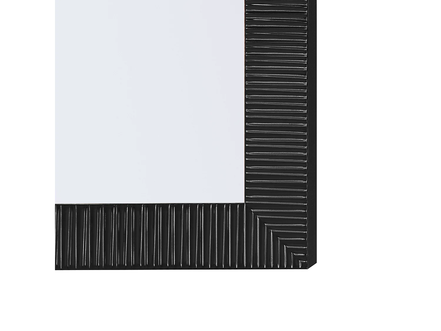 Espelho DRAVEIL 50 cm 130 cm Preto