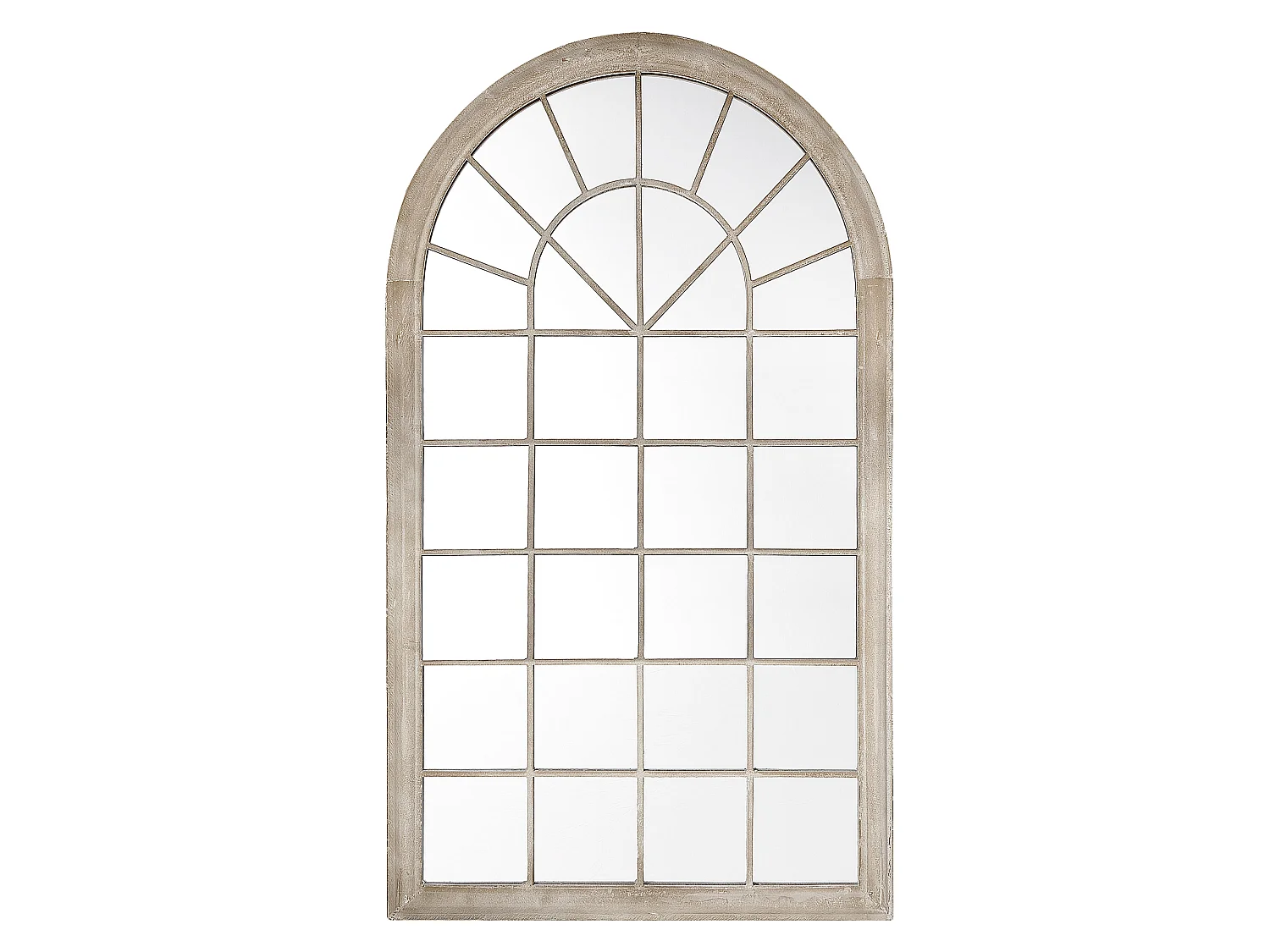 Miroir TREVOL 77 cm 130 cm Métal Beige