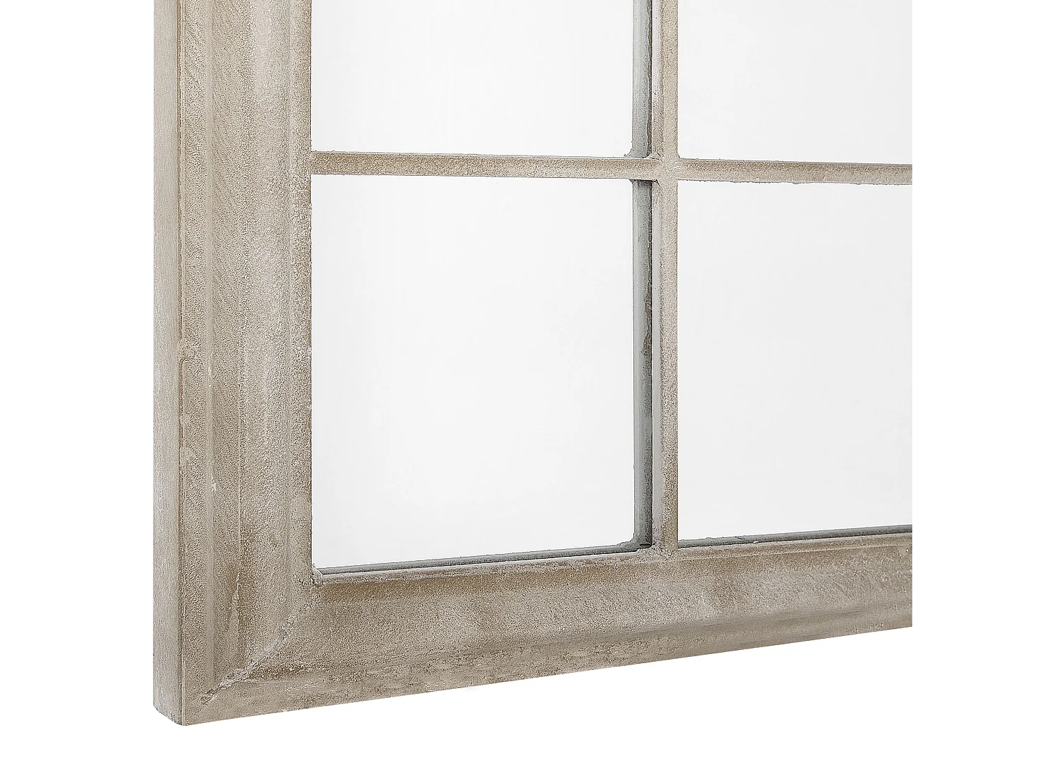 Miroir TREVOL 77 cm 130 cm Métal Beige