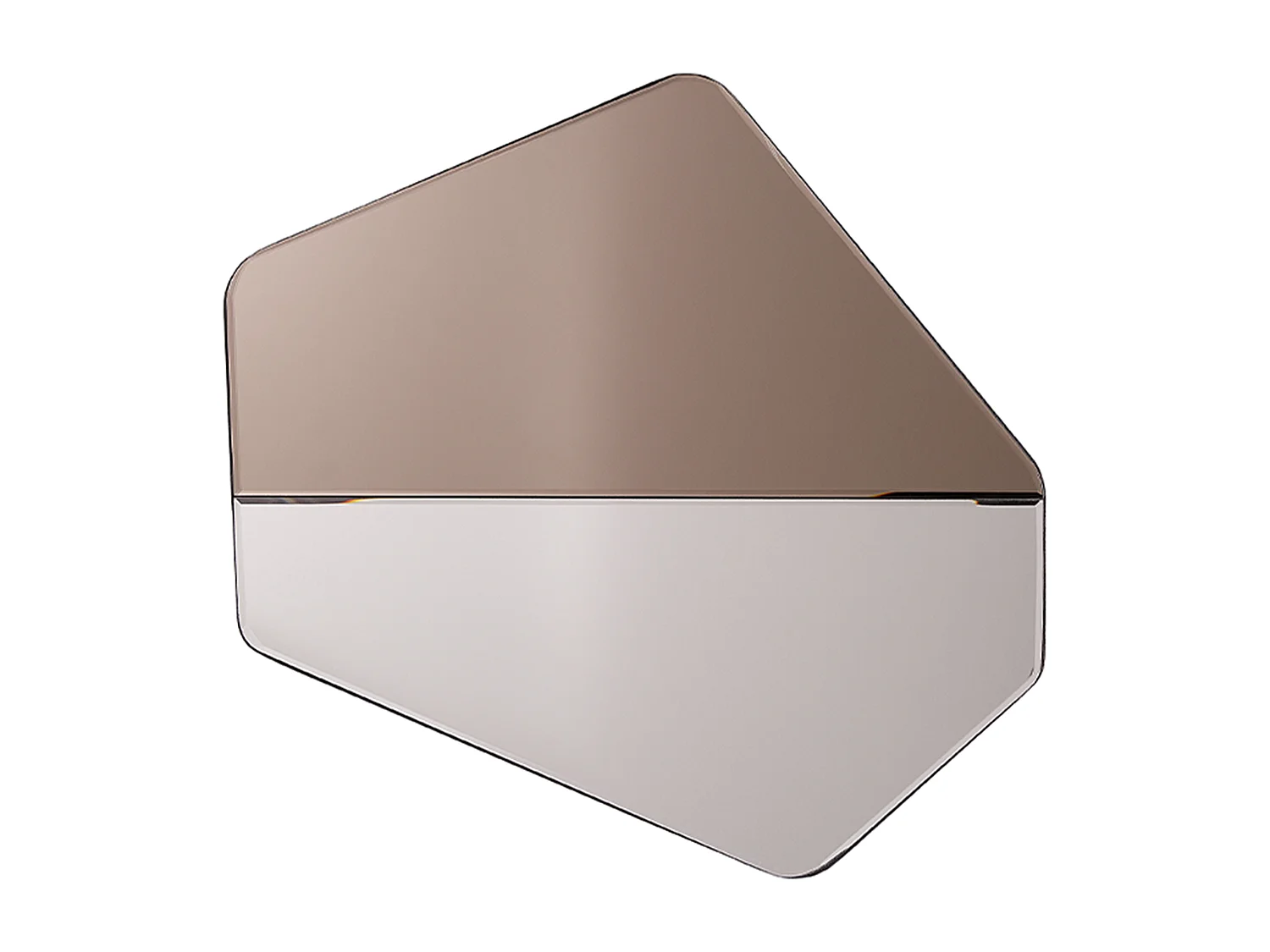 Miroir WARHEM 52 cm 54 cm Métal Argenté