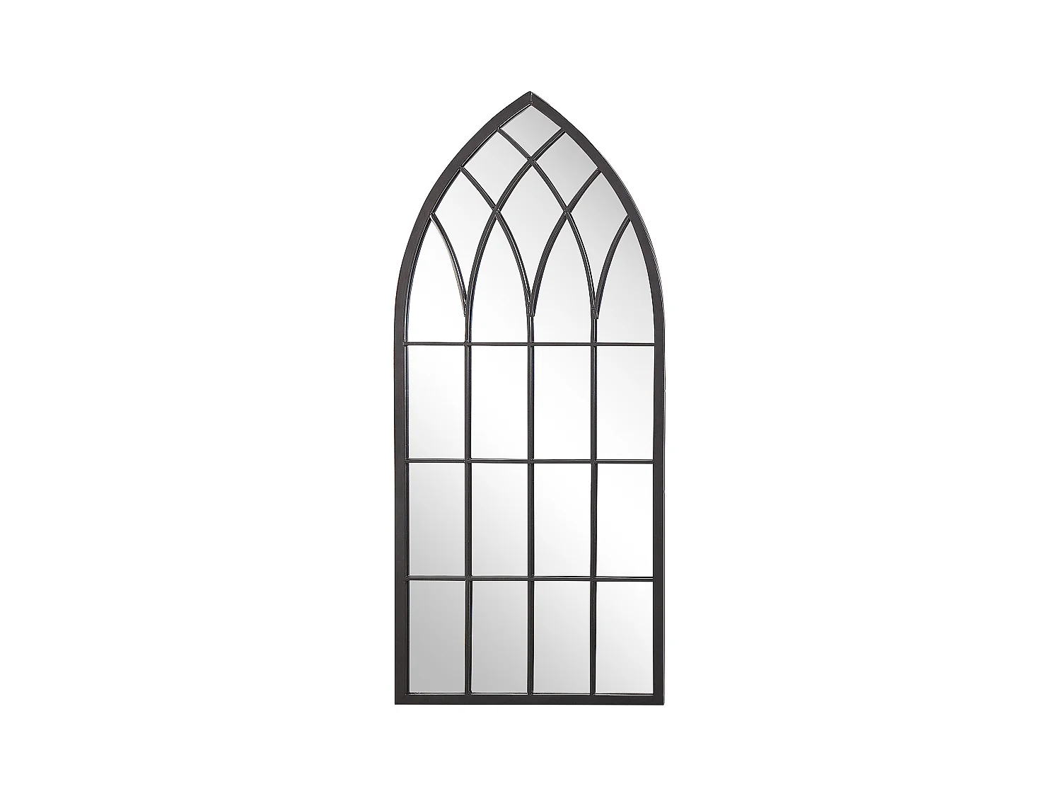 Miroir CASSEL 50 cm 115 cm Métal Noir