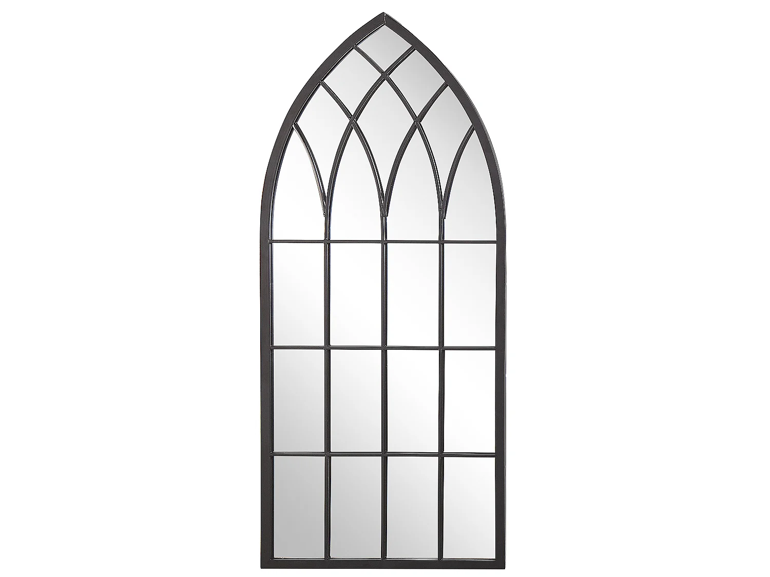 Specchio CASSEL 50 cm 115 cm Metallo Nero