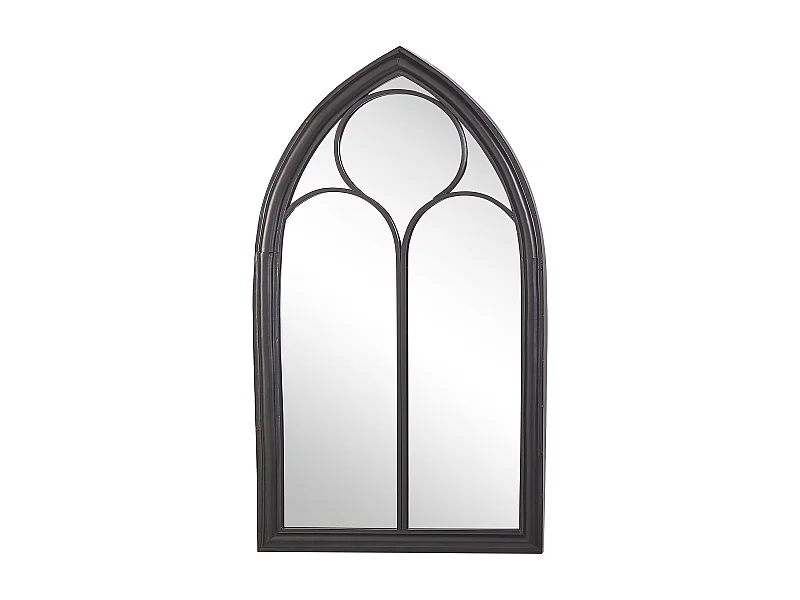 Miroir TRELLY 62 cm 113 cm Métal Noir