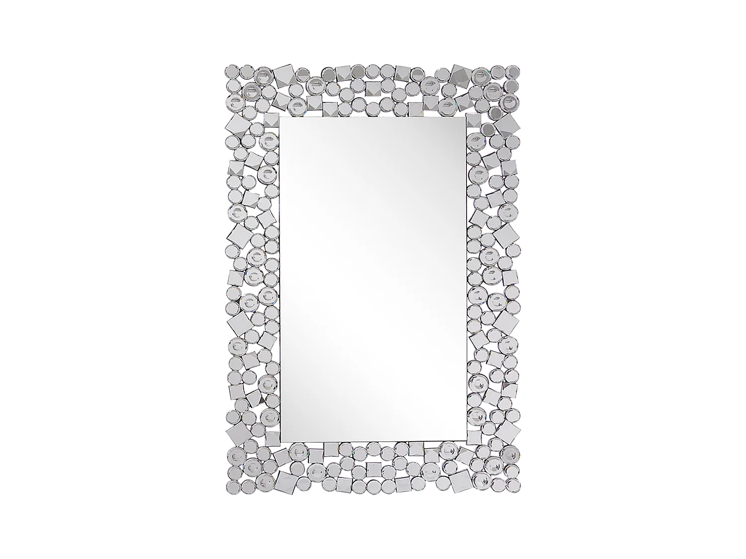 Specchio MERNEL 60 cm 90 cm Argento