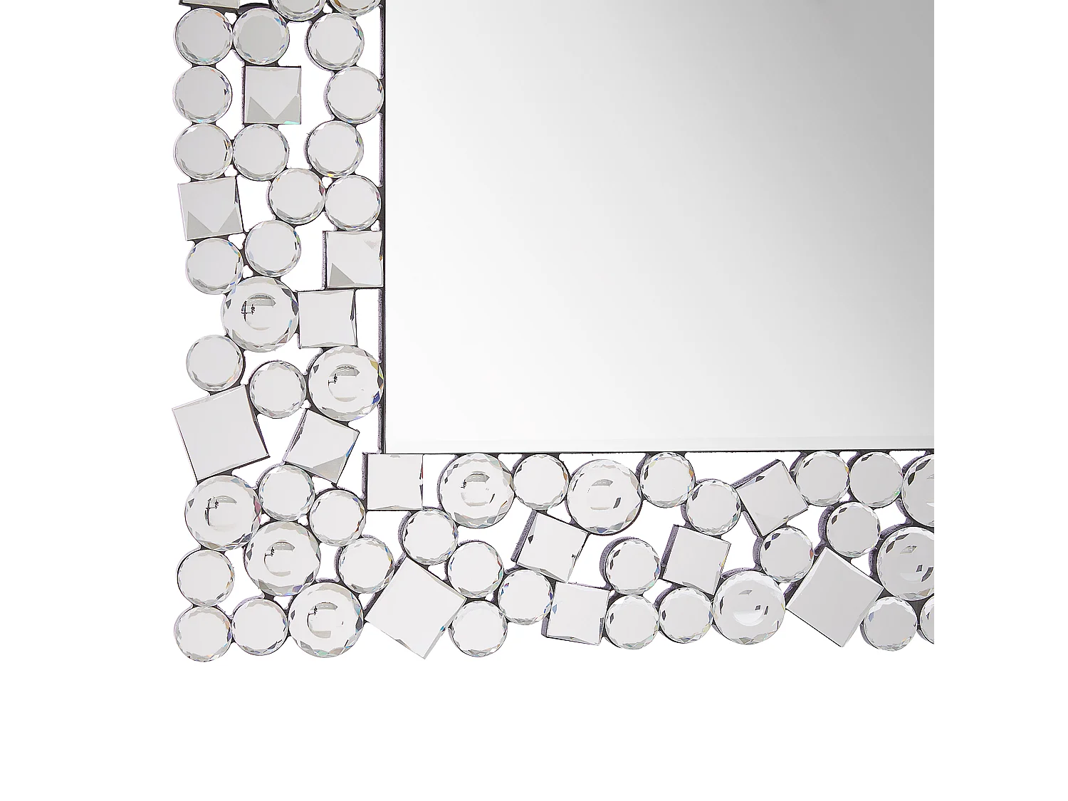 Miroir MERNEL 60 cm 90 cm Argenté