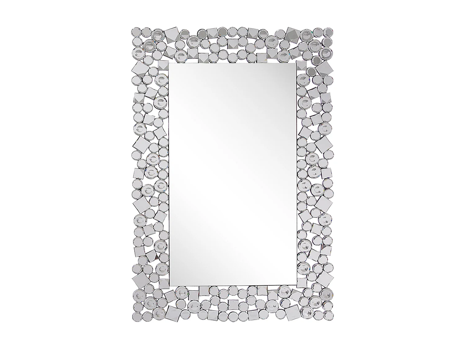 Miroir MERNEL 60 cm 90 cm Argenté