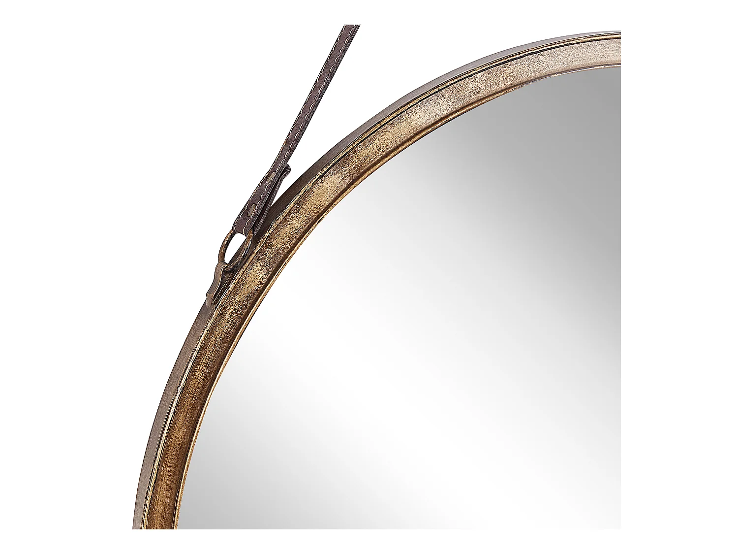 Espejo AUTUN 60 cm 60 cm Metal Dorado