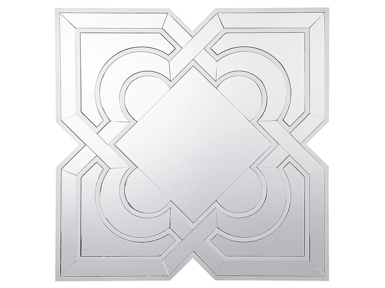 Wandspiegel 80 Silber HONFLEUR