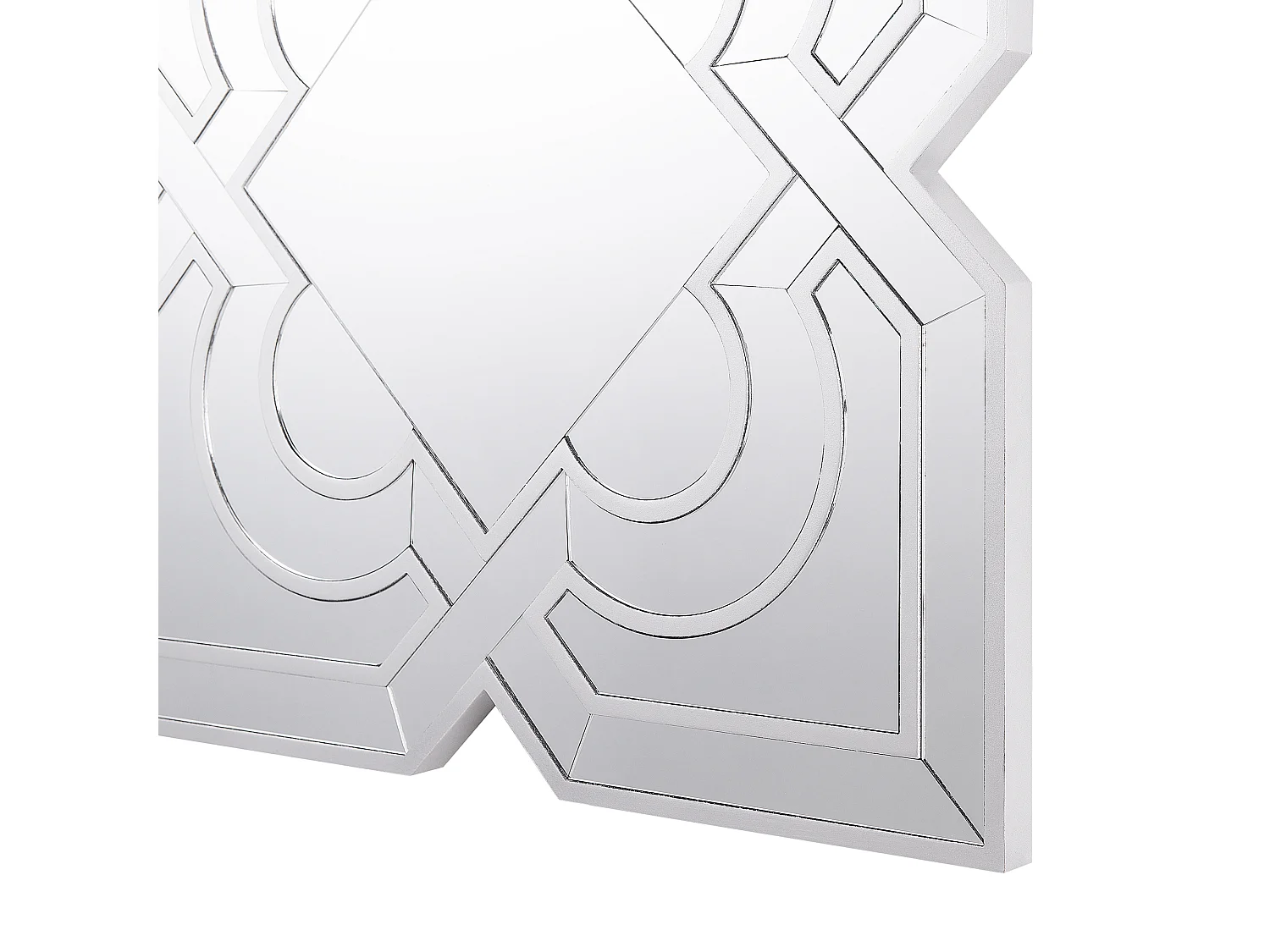 Wandspiegel 80 Silber HONFLEUR