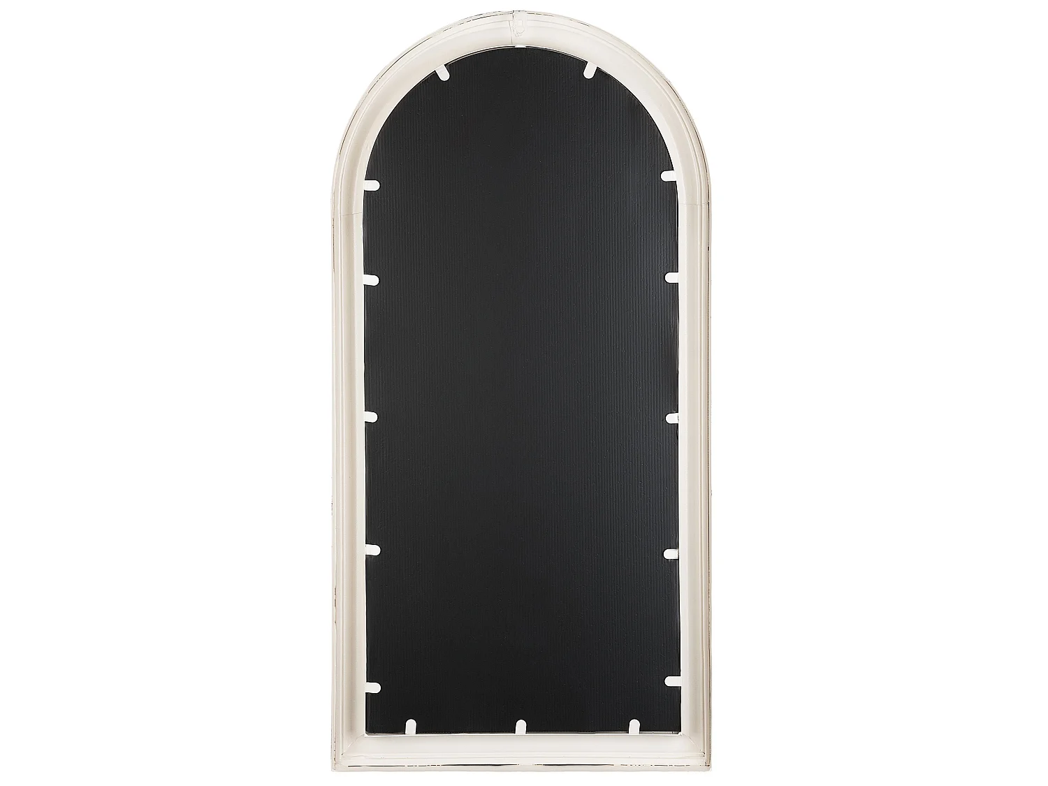 Miroir CAMPEL 49 cm 97 cm Métal Crème