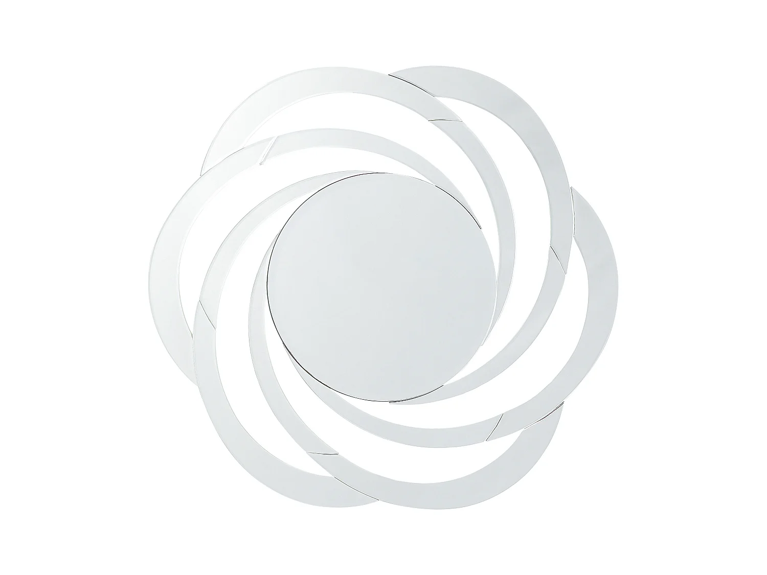 Miroir TREBAN 70 cm 70 cm Argenté