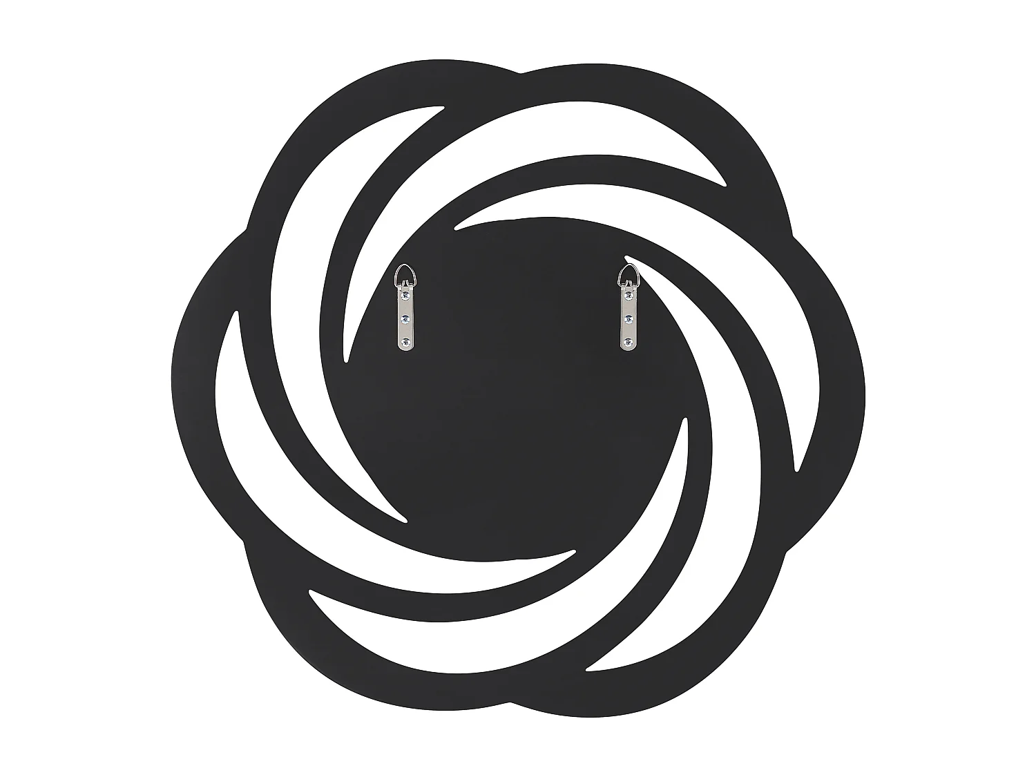 Wandspiegel TREBAN 70 cm 70 cm Zilver