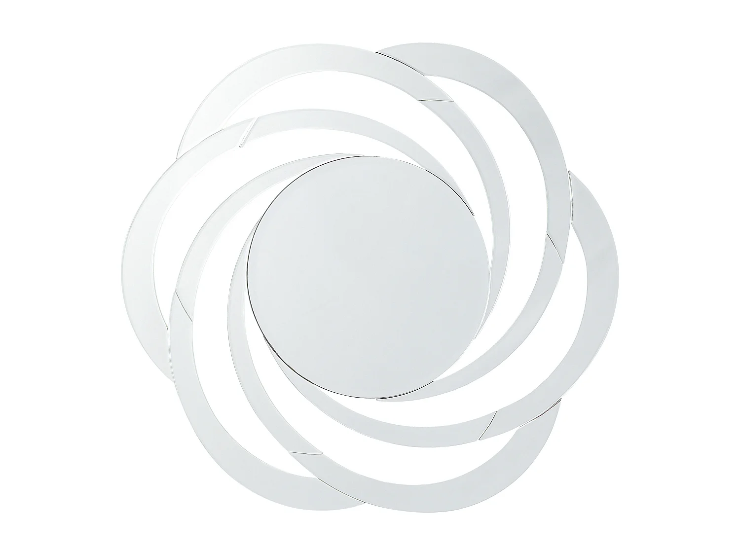 Miroir TREBAN 70 cm 70 cm Argenté