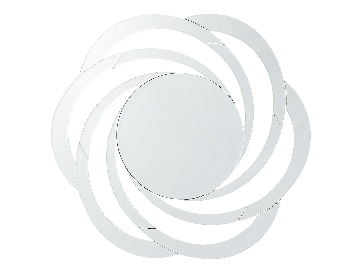 Miroir TREBAN 70 cm 70 cm Argenté