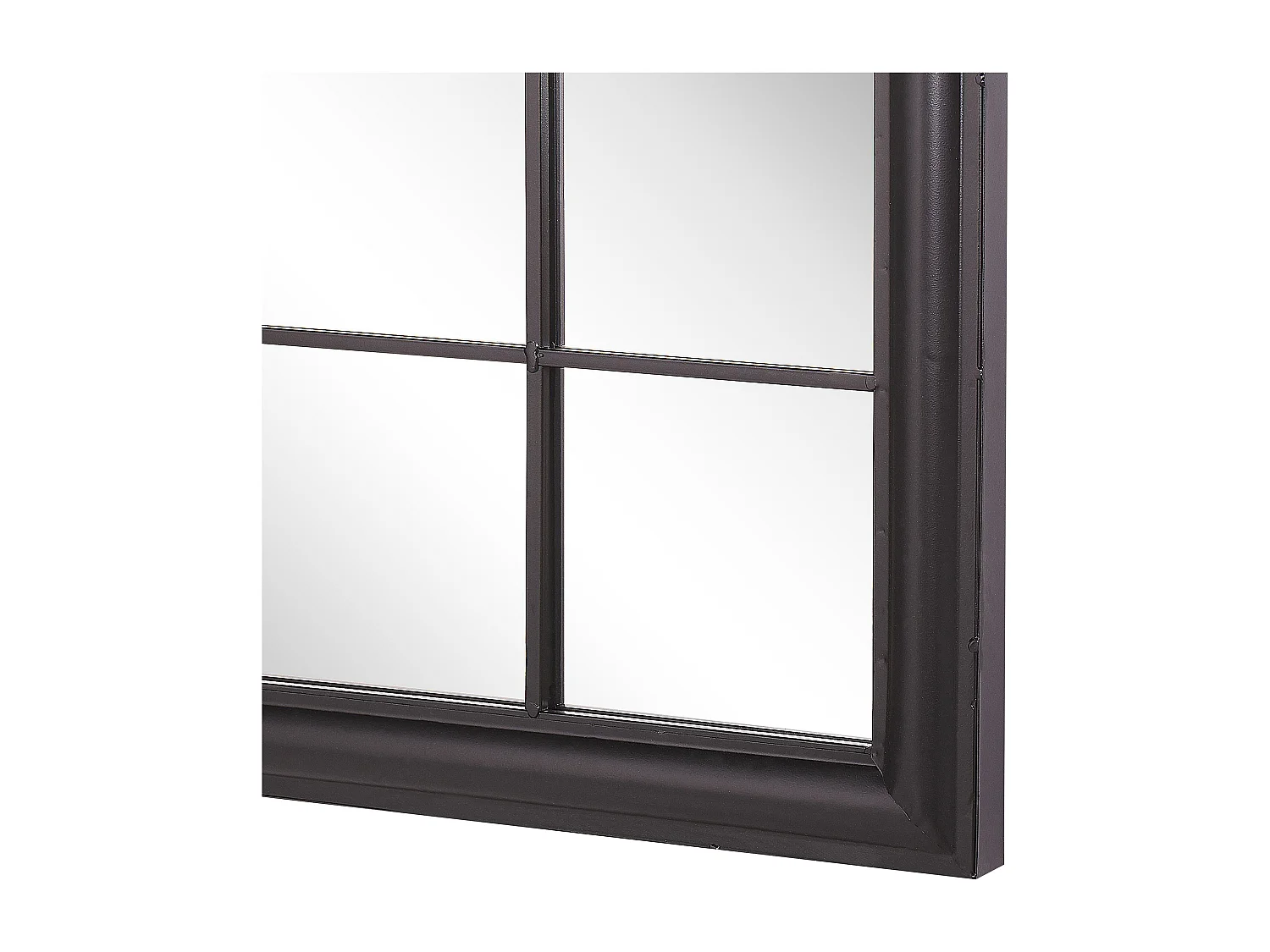 Specchio TREVOL 77 cm 130 cm Metallo Nero