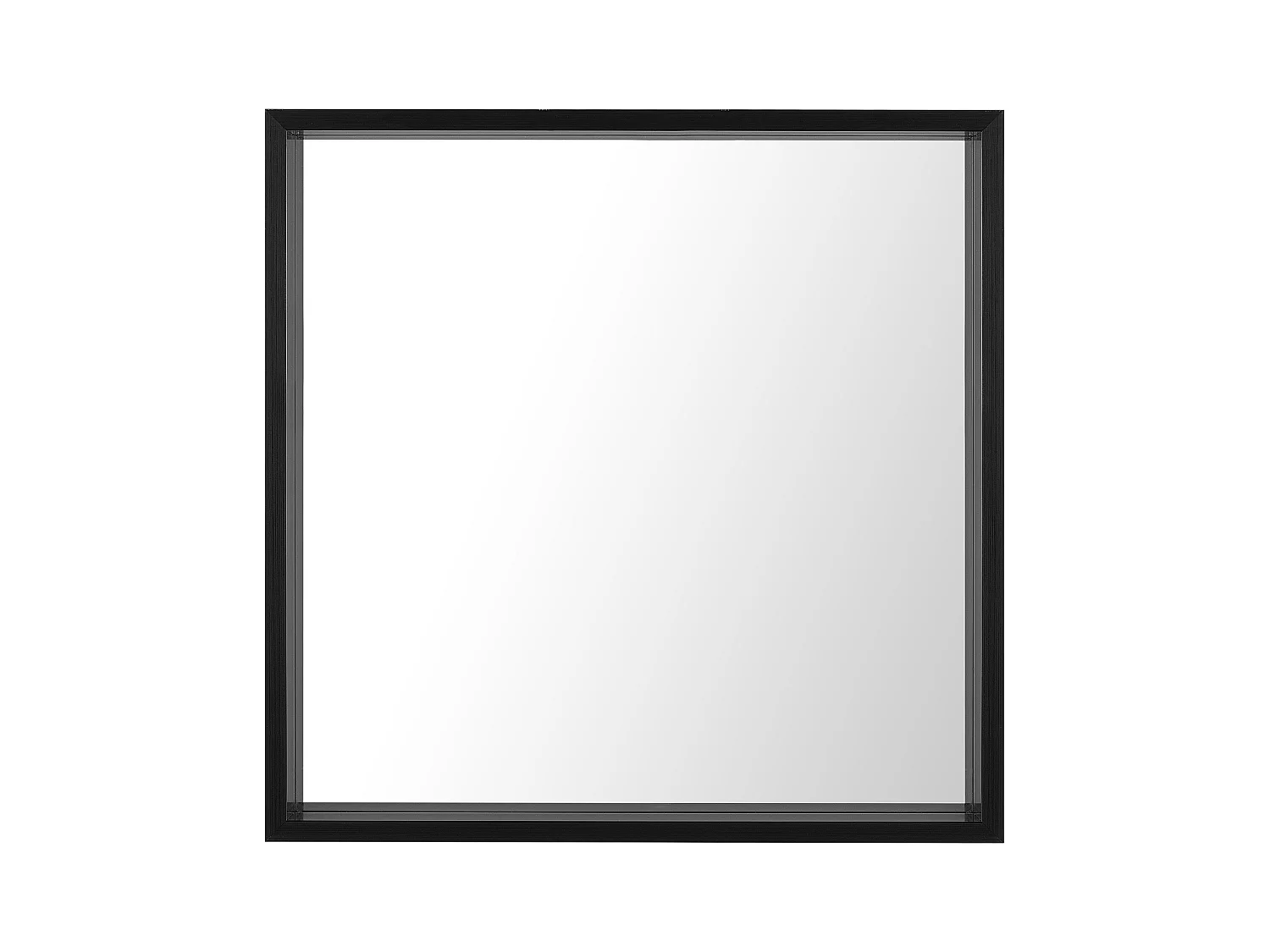 Miroir BRIGNOLES 50 cm 50 cm Noir