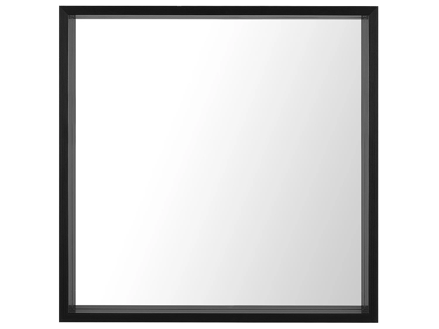 Miroir BRIGNOLES 50 cm 50 cm Noir