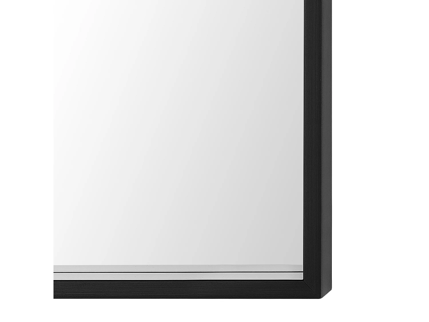Miroir BRIGNOLES 50 cm 50 cm Noir