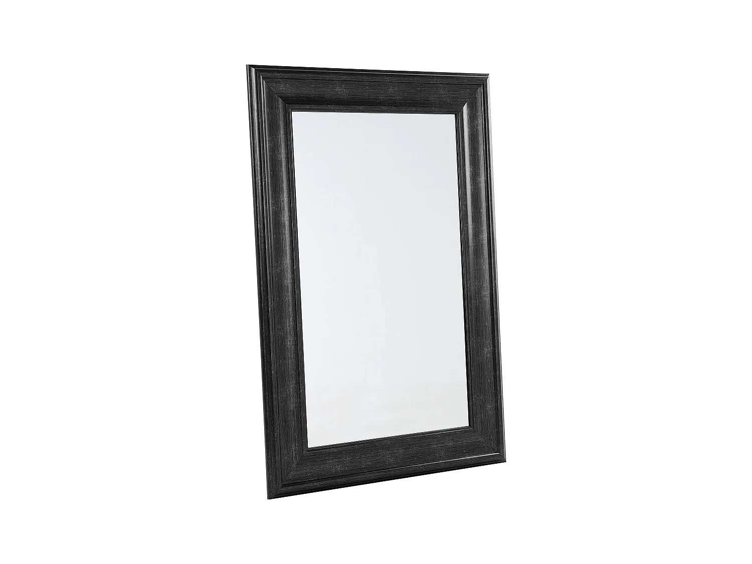 Wandspiegel LUNEL 60 cm 90 cm Zwart