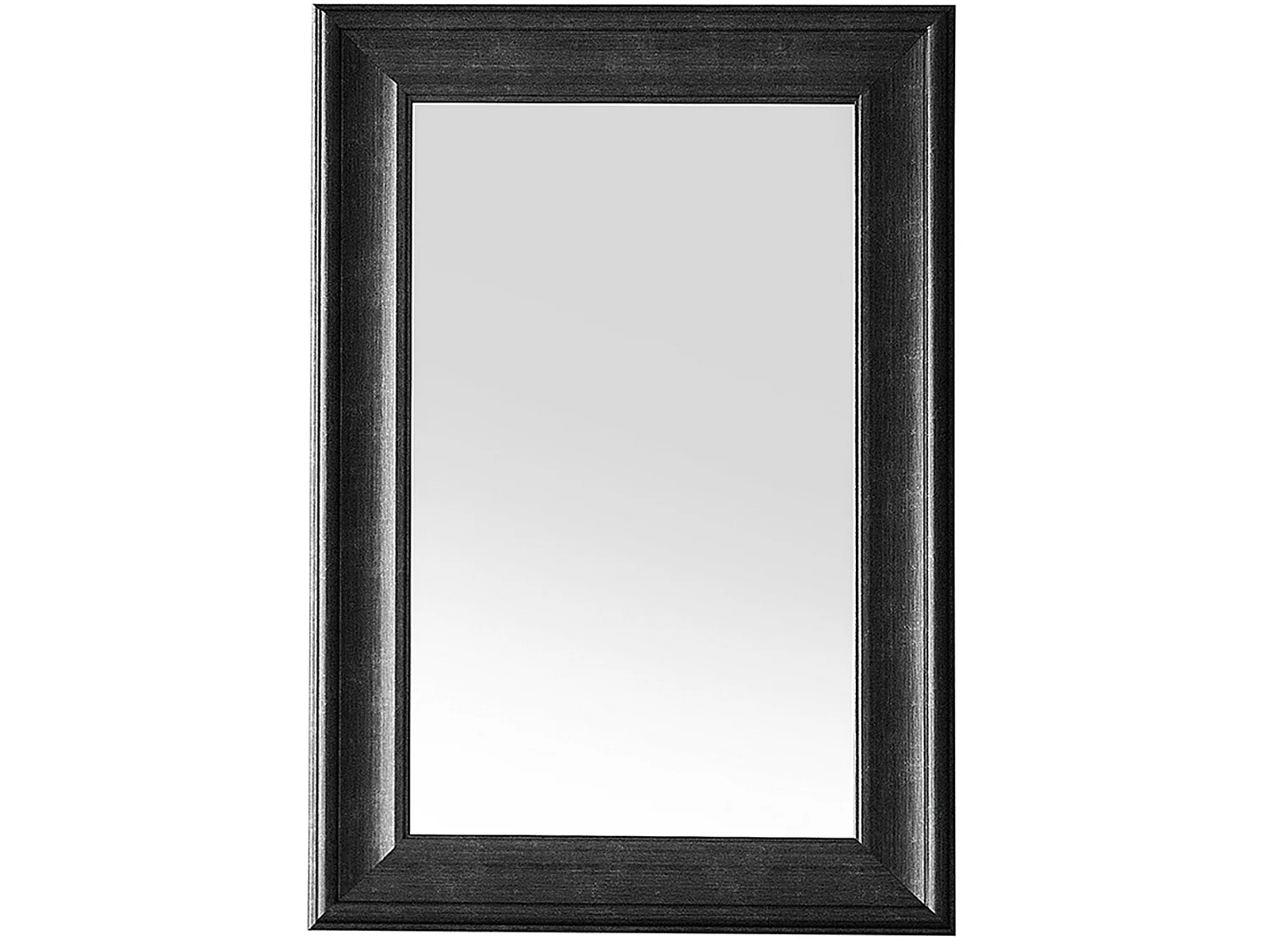 Wandspiegel LUNEL 60 cm 90 cm Zwart