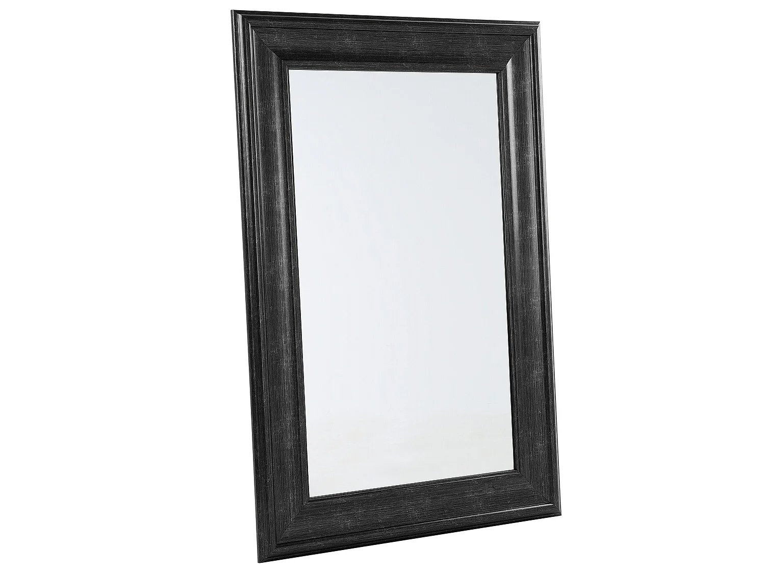 Wandspiegel LUNEL 60 cm 90 cm Zwart