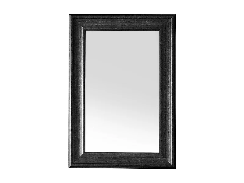 Lustro ścienne LUNEL 60 cm 90 cm Czarny