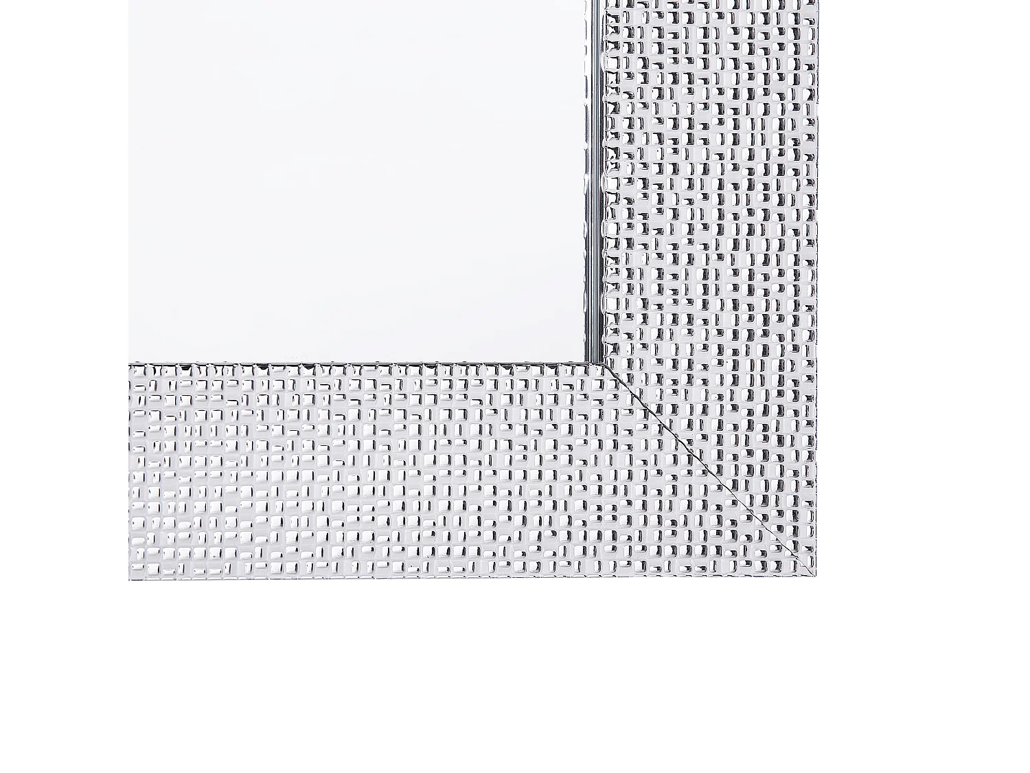 Miroir MERVENT 61 cm 91 cm Argenté