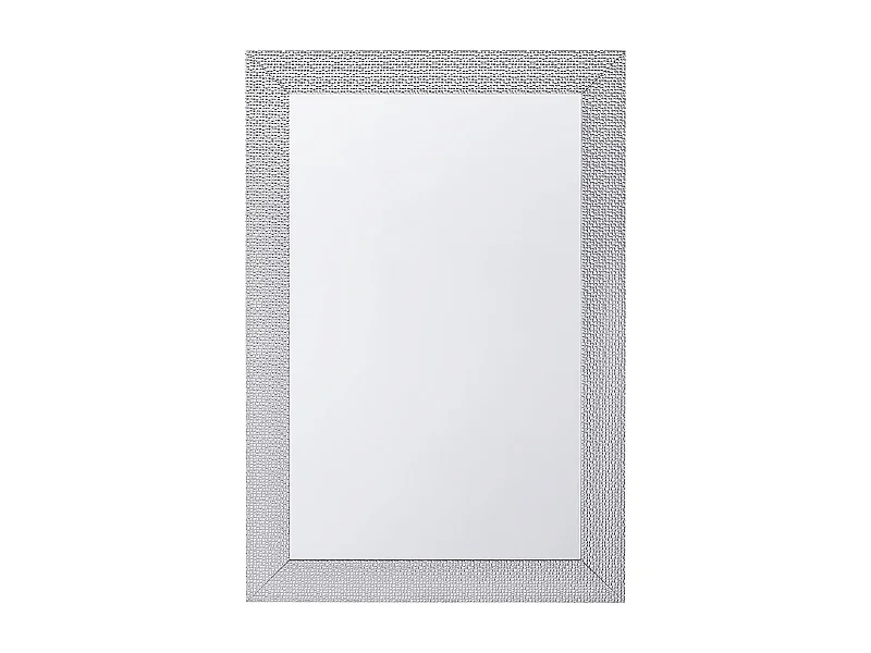 Wandspiegel MERVENT 61 cm 91 cm Zilver