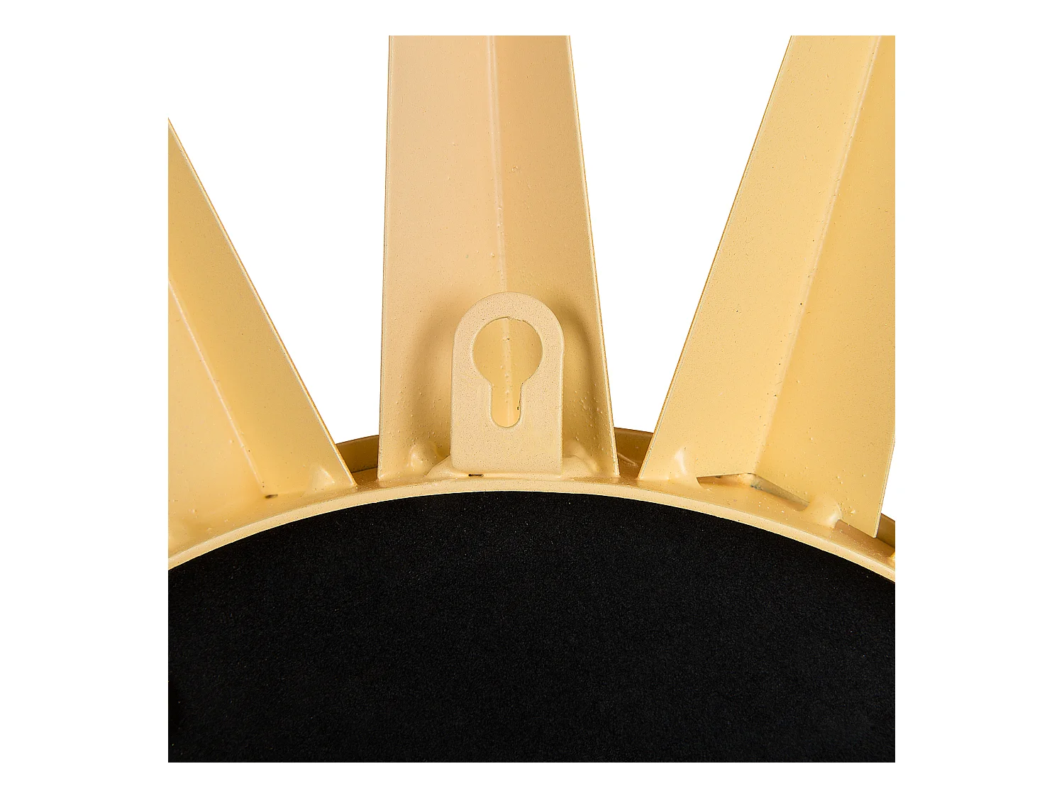 Spiegel Sonnenstrahlen rund gold dia. 60 Perelli