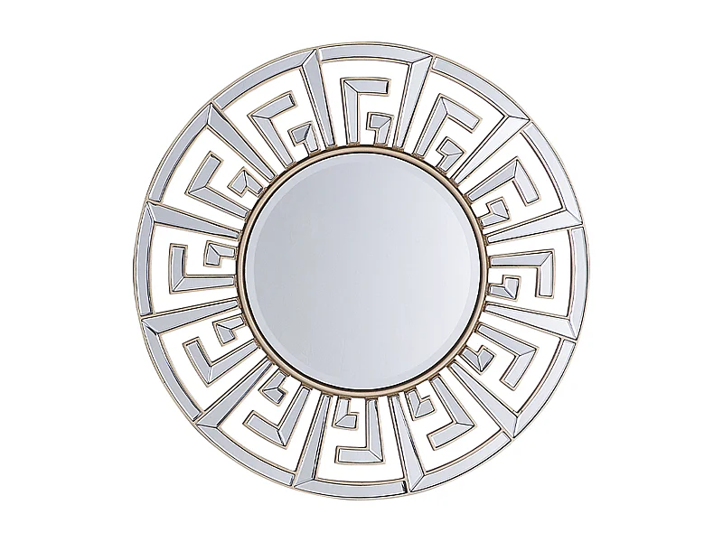 Miroir FLERS 70 cm 70 cm Métal Doré