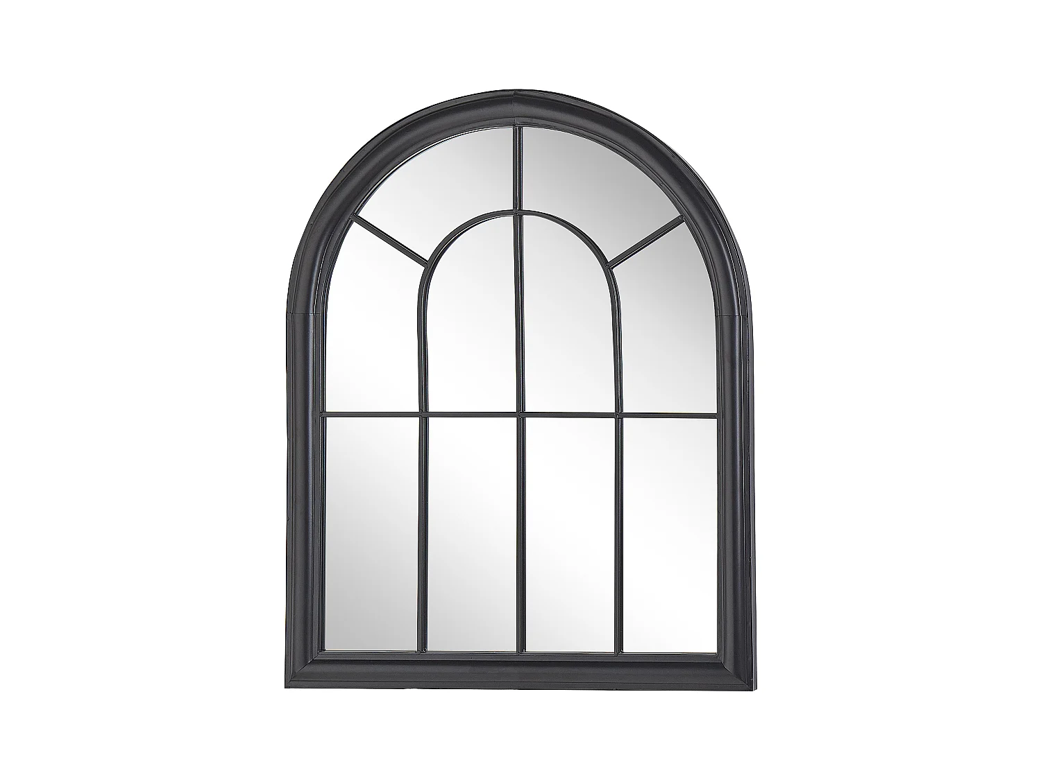Miroir EMBRY 69 cm 89 cm Métal Noir