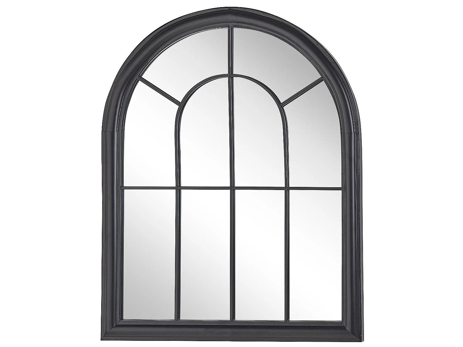 Miroir EMBRY 69 cm 89 cm Métal Noir