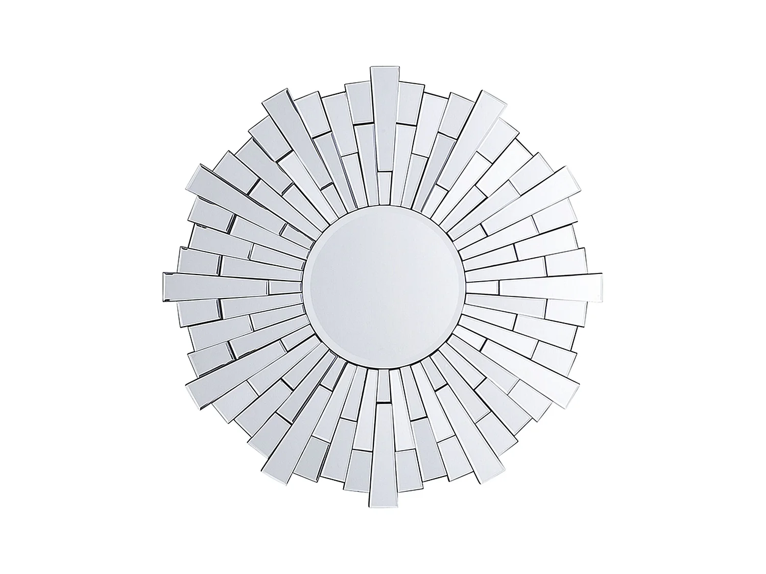 Miroir VIRE 70 cm 70 cm Argenté