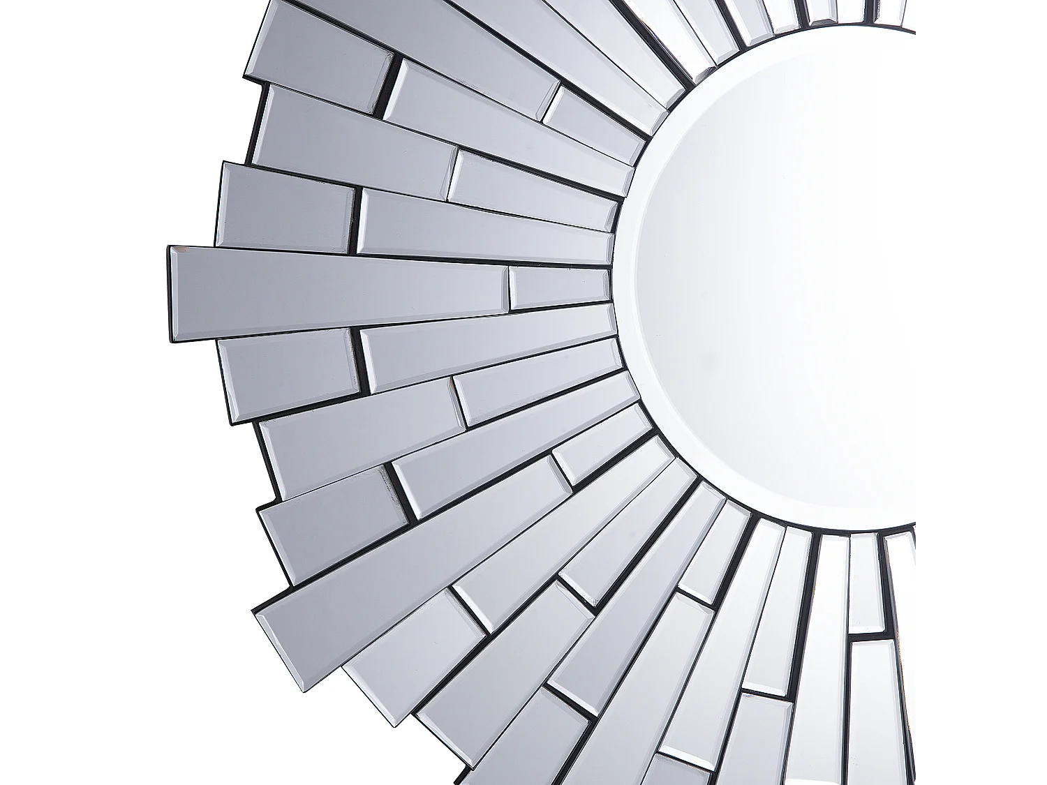 Espelho VIRE 70 cm 70 cm Prateado