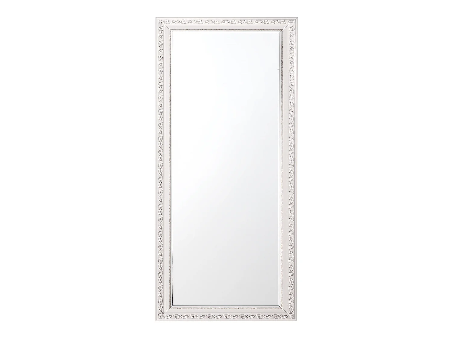 Miroir MAULEON 50 cm 130 cm Blanc cassé