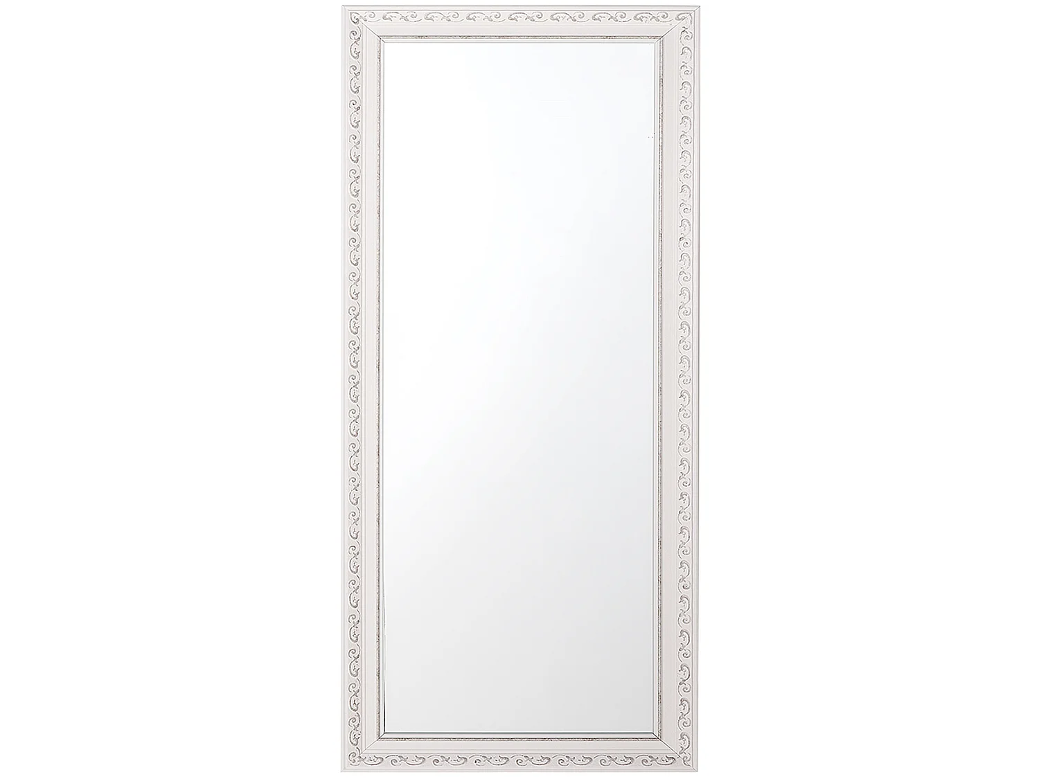 Miroir MAULEON 50 cm 130 cm Blanc cassé