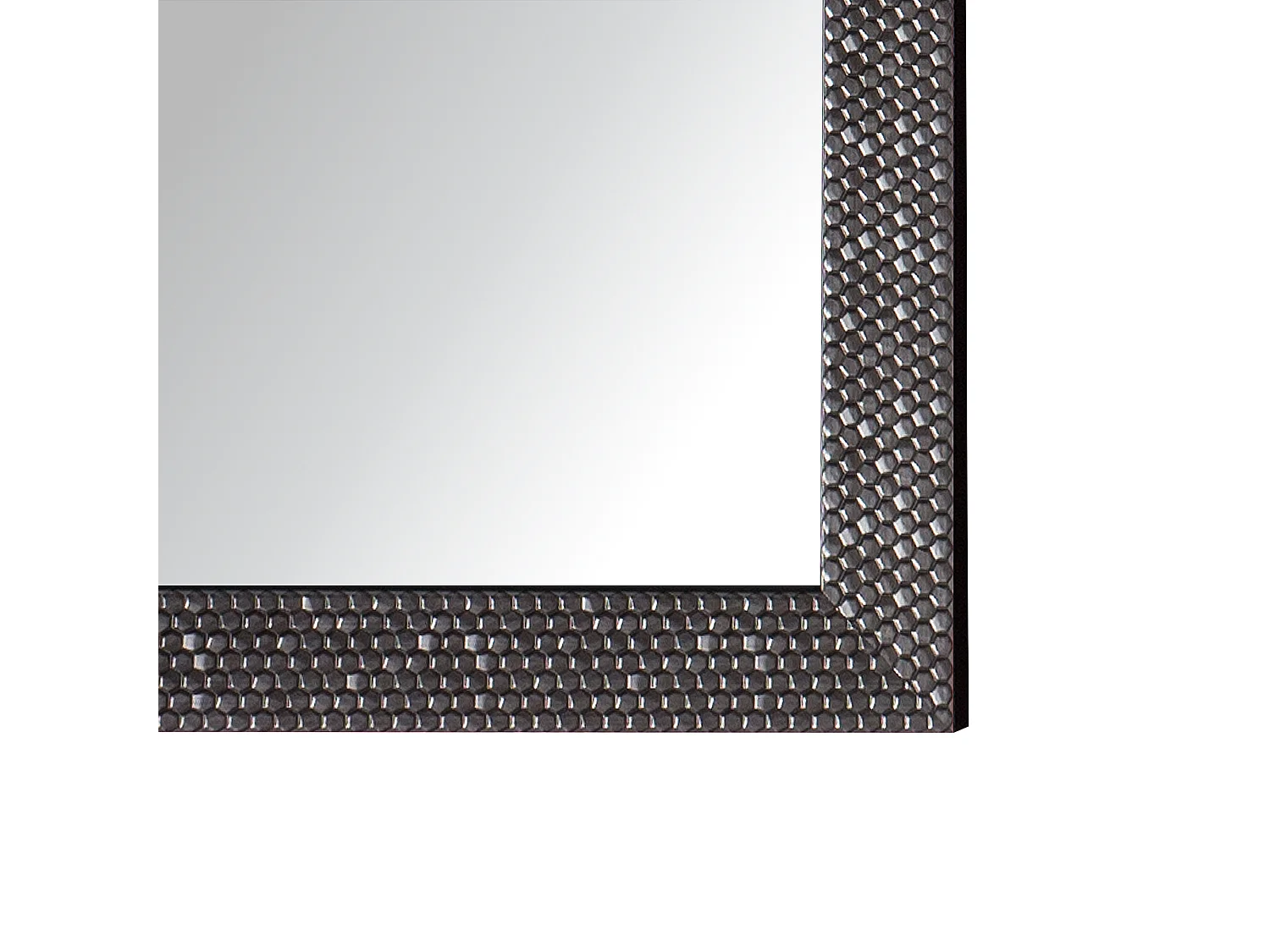 Wandspiegel AJACCIO 50 cm 130 cm Zilver