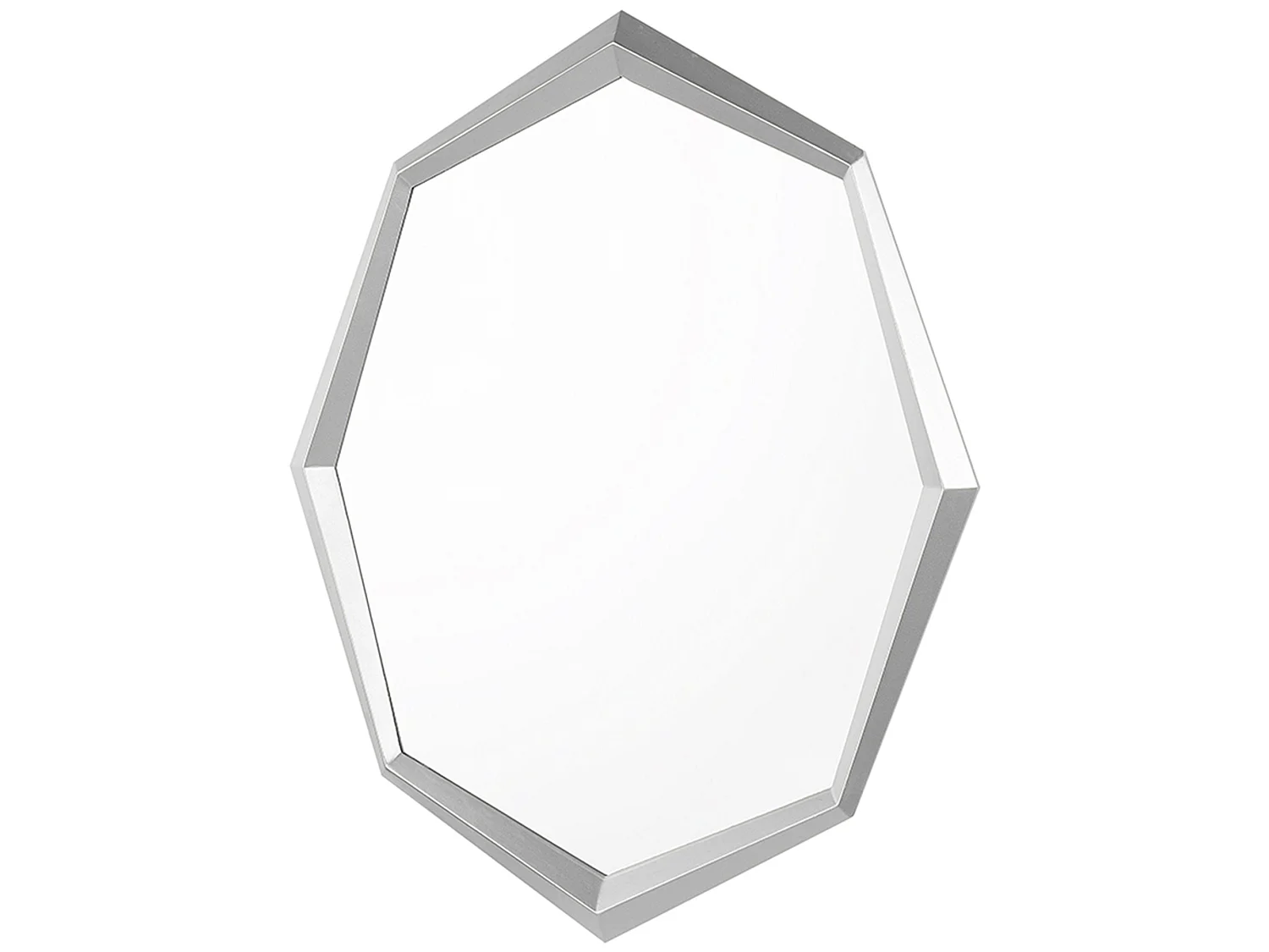 Wandspiegel OENO 66 cm 91 cm Silber