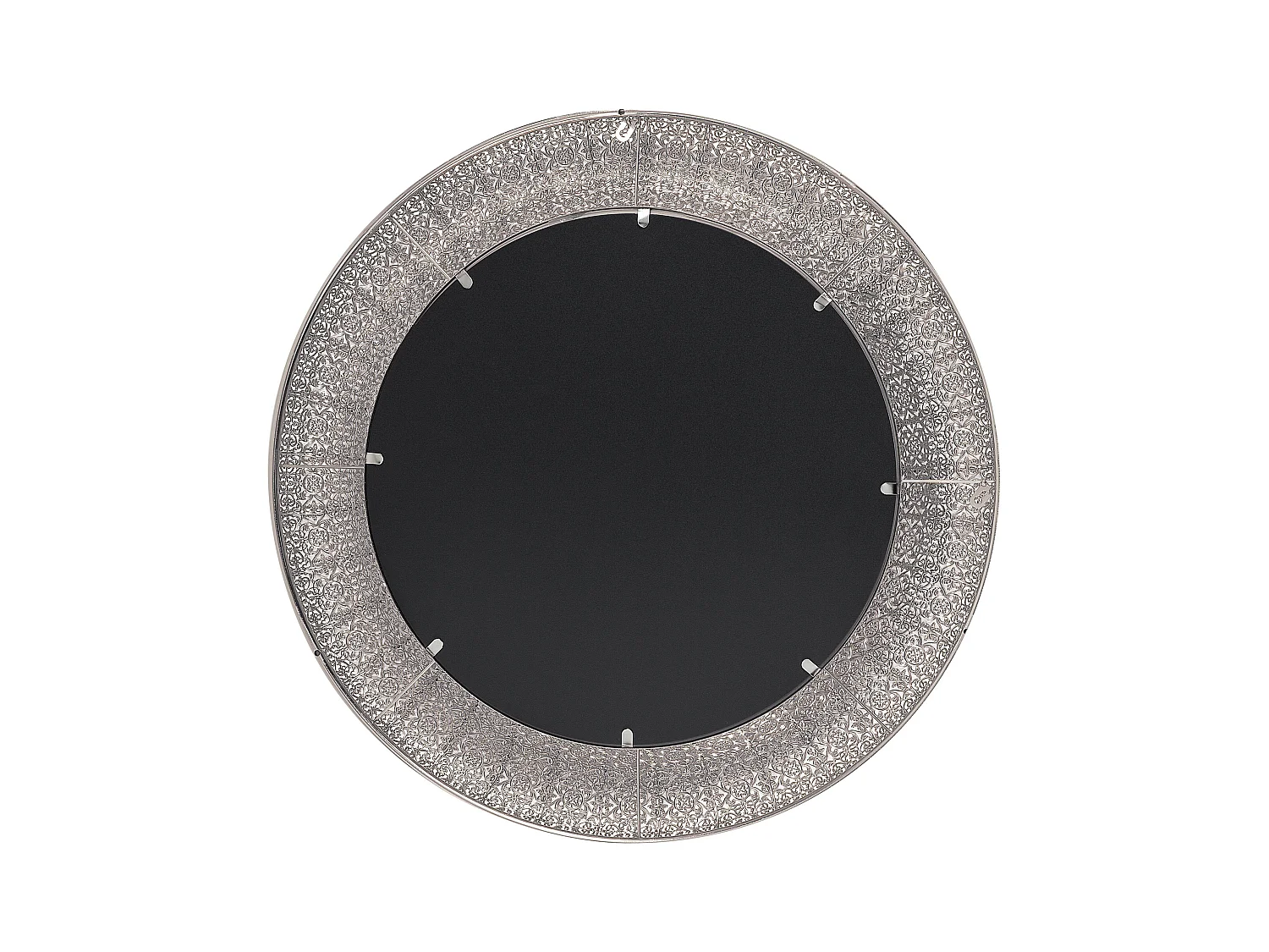 Wandspiegel CHANNAY 80 cm 80 cm Metaal Zilver